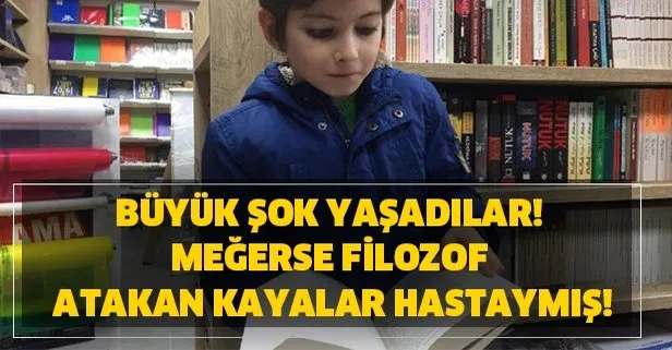 Büyük şok yaşadılar! Meğerse Filozof Atakan Kayalar hastaymış!