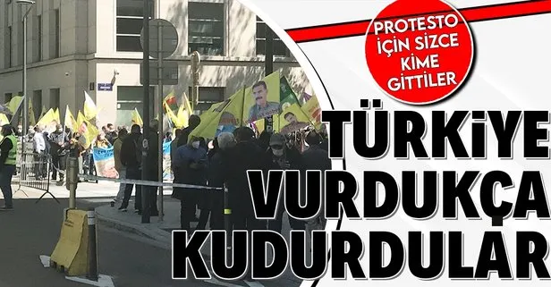 Avrupa'daki PKK yandaşları kudurdu