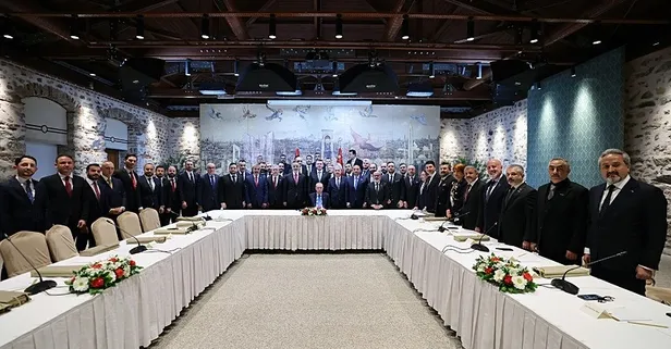 Başkan Erdoğan ASKON Yönetim Kurulu üyelerini kabul etti