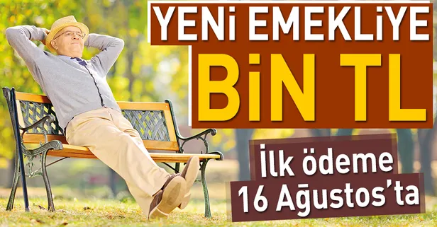 Yeni emekliye bin tl