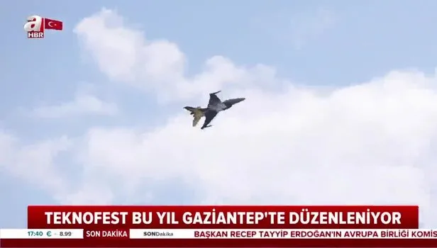 Havacılık, Uzay ve Teknoloji Festivali TEKNOFEST Gaziantep Ortadoğu Fuar Merkezi'nde başlıyor