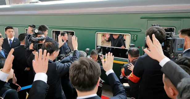 İşte Kim'in gizli treninden ilk görüntüler...