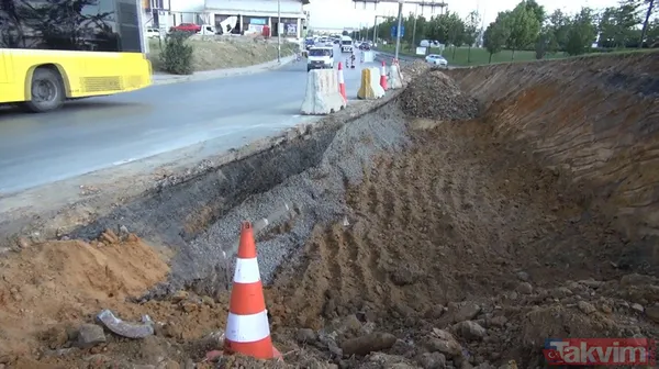 İstanbul'da panik anları! Sultangazi'de polis merkezi amirliğinin yanında toprağa gömülü havan topu mermisi bulundu - 8