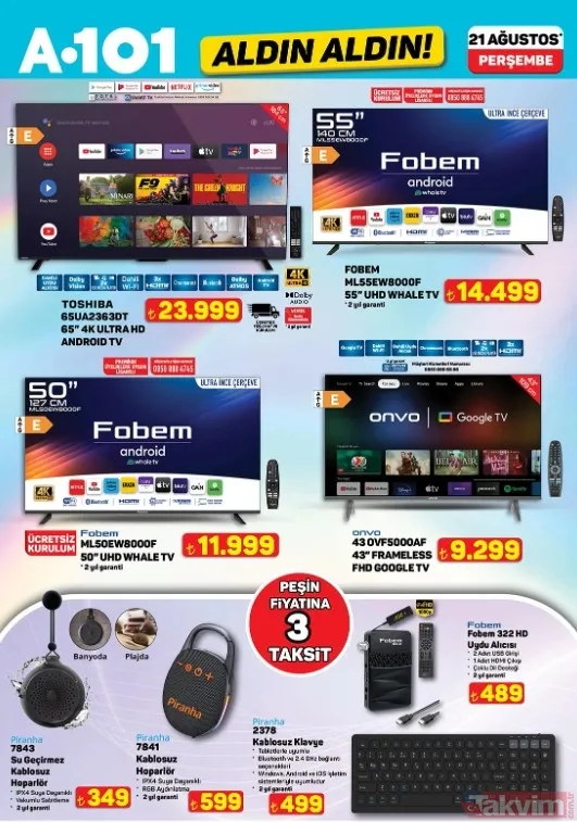 A101 21 Ağustos 2025 aktüel ürünler kataloğu: Halı ve koltuk yıkama makinesi geliyor! - 12