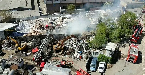 İstanbul Bayrampaşa’da korkutan yangın! Büyümeden söndürüldü