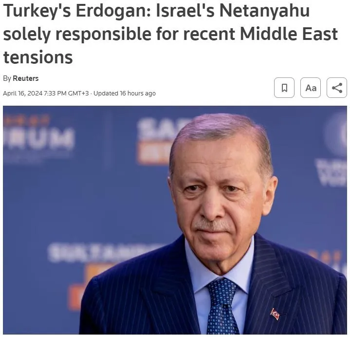 Sözde İran-İsrail krizi bahane oldu: Batı topyekün savaş istiyor Başkan Erdoğan dengeleyici rol oynuyor! İşte, manşet manşet savaş çığırtkanları-6