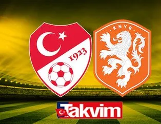 Türkiye-Hollanda maçı CANLI ANLATIM İZLE