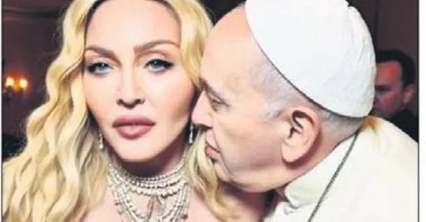 Yine papazı buldu! Madonna: Hafta sonuna böyle giriyoruz