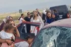 Erzurum'da düğün konvoyundaki otomobil hafriyat kamyonuyla çarpıştı: 2 ölü 4 yaralı