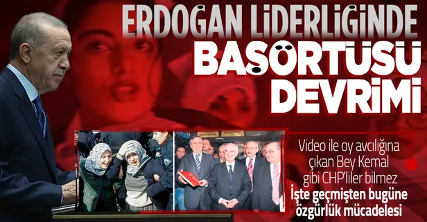 Başkan Erdoğan liderliğinde tarihi devrim: İşte geçmişten bugüne başörtüsü yasağı ve AK Parti'nin verdiği mücadele!