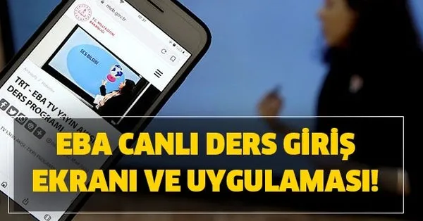 Eba Canli Ders Giris Eba Gov Tr Eba Canli Derse Katilma Sayfasi Eba