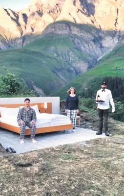 Alpler'de havalı otel