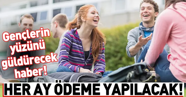 Kursa giden gençlere ayda bin 500 TL