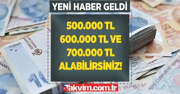 Vakıfbank, Halkbank ve Ziraat Bankası’ndan yeni haber geldi! 500.000 TL, 600.000 TL ve 700.000 TL alabilirsiniz!