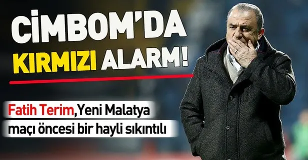 Galatasaray’da kırmızı alarm