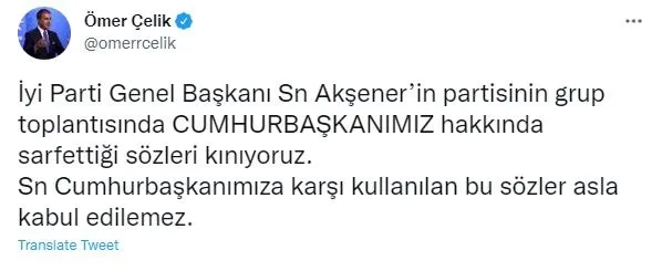 Meral Akşener'in "Erdoğan'ın teröristbaşı Öcalan'ı serbest bırakacağı" yalanına AK Parti'den çok sert tepki-3