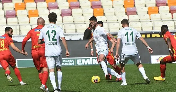 Bu maçta her şey var kazanan yok!