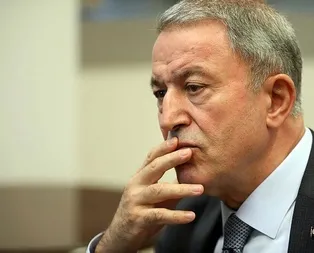 Bakan Hulusi Akar: TSK envanterinde kimyasal silah yok, Suriyede tek hedefimiz teröristler