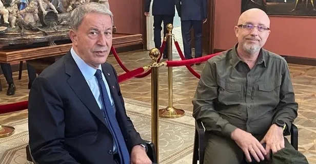 Milli Savunma Bakanı Hulusi Akar Ukraynalı mevkidaşı ile görüştü
