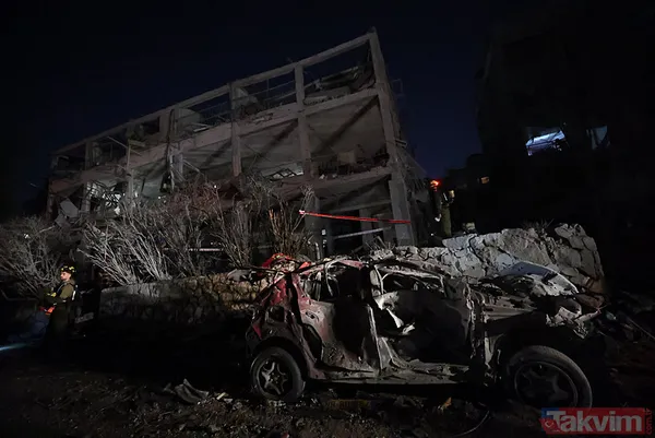 İran'dan İsrail'e misilleme! Füzeler yağdı binalar yıkıldı | İşte yıkımdan kareler - 50