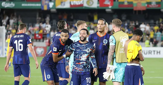 Portakallar 3 puanı 3 golle aldı! Litvanya - Hollanda: 2-3 | MAÇ SONUCU