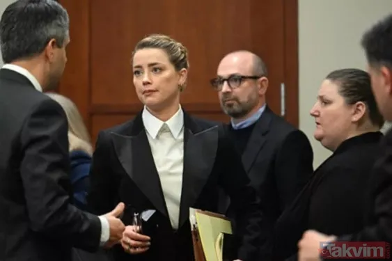 'Johnny Depp cinsel organımda arıyordu' demişti... Mahkeme salonunda Amber Heard'den olay görüntü! Kokain mi çekiyor? - 26