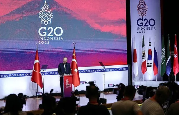 Başkan Erdoğan'ın G20 Zirvesi'ndeki basın toplantısına gazetecilerden yoğun katılım: "Herhalde bitirmeye niyetiniz yok"-5