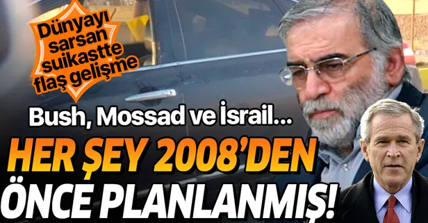 İsrail medyası duyurdu: Suikaste uğrayan Muhsin Fahrizade Mossad tarafından 2008 yılının öncesinden beri takip edilmiş