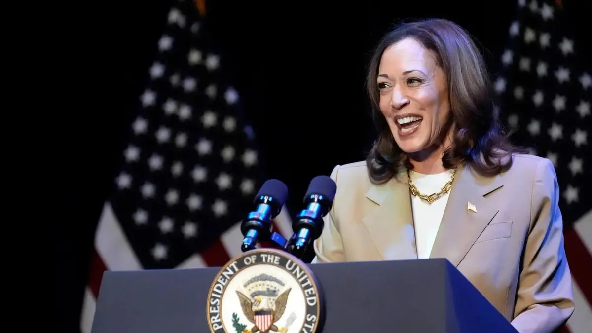 Joe Biden'ın desteklediği Kamala Harris'in adaylığı kesinleşti! 36 saatten az sürdü!