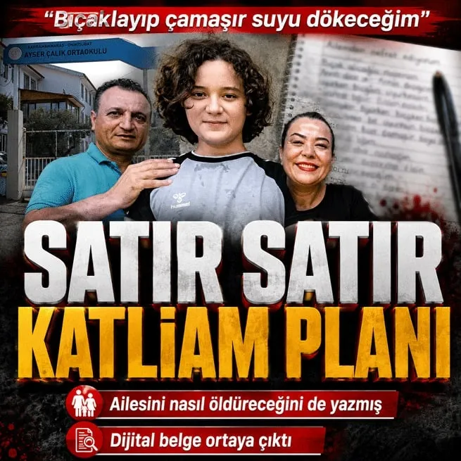İsa Aras Mersinli anne ve babasını nasıl öldüreceğini yazmış! Dijital belge ortaya çıktı: Bıçaklayıp, çamaşır suyu dökeceğim