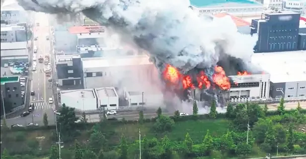 Güney Kore devletinin dijital hafızası cayır cayır yandı