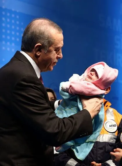 Cumhurbaşkanı Erdoğan’ın çocuk keyfi