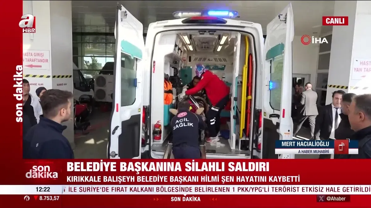 Balışeyh Belediye Başkanı Hilmi Şen'e hain pusu! Hayatını kaybetti!