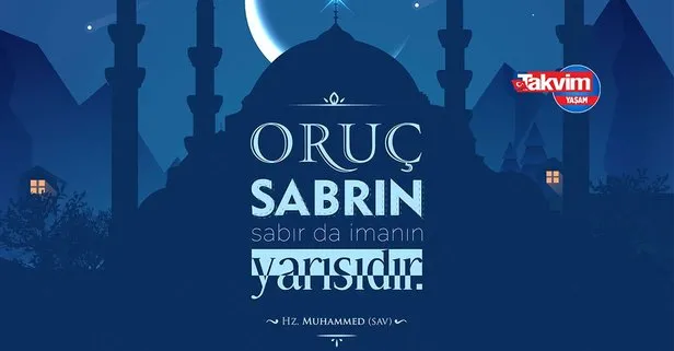 BUGÜN SAHUR SAAT KAÇTA? Oruca nasıl niyet edilir?