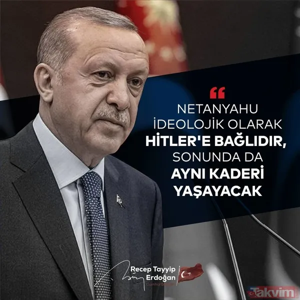 Dünyanın kilitlendiği konuşma öncesi sosyal medya yıkıldı: Filistin’in sesi Erdoğan | PalestinesVoiceErdogan - 35