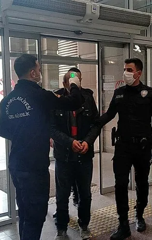 Son dakika: İstanbul Adalet Sarayı'nda korona tedbirleri! Girenlerin ateşi ölçülmeye başlandı