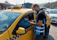 İstanbulda taksi denetimleri sürüyor! Kurallara uymayanlara ceza yağdı