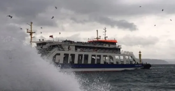 Olumsuz hava koşulları deniz ulaşımını vurdu! İşte iptal edilen İDO ve BUDO seferlerinin listesi