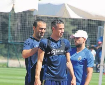 Hollandalı yıldız RVP’nin ’Kocaman’ mutluluğu