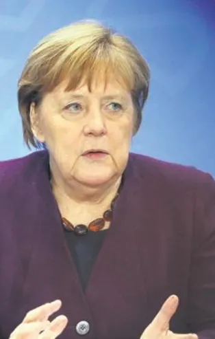 Angela Merkel’in 3. testi de negatif