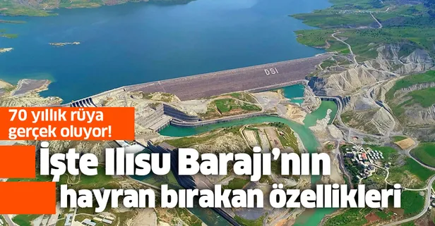 İşte Ilısu Barajı'nın kendisine hayran bırakan özellikleri! Ilısu Barajı nerede?