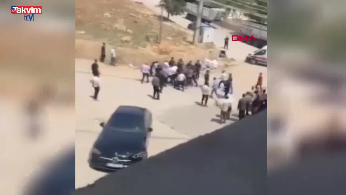 Mardin'de arazi kavgası kamerada! - İZLE