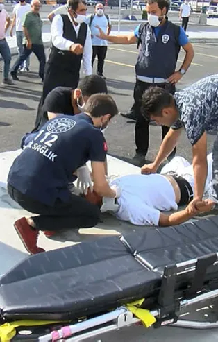 İstanbul Otogarı'nda dehşet! Kanlar içinde yerde kaldı