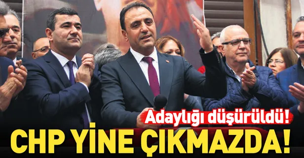 CHP’li Mustafa Saruhan’ın adaylığı düşürüldü