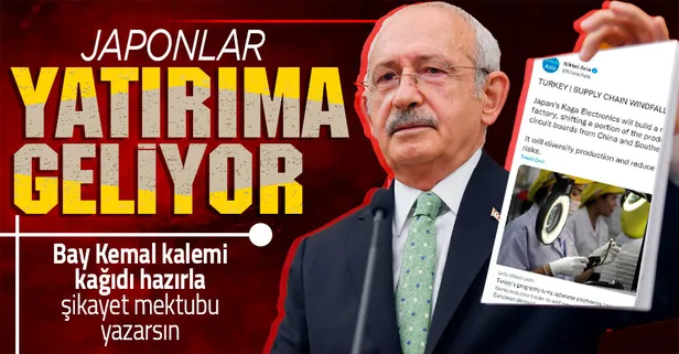 Türkiye yatırım çekmeye devam ediyor! Japon teknoloji ve elektronik şirketi Kaga'dan önemli adım...