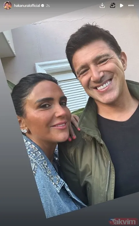 Sibel Can’dan sonra onunla evlenmişti! Boşanma iddialarını boşa çıkaran Hakan Ural 20 yıllık eşiyle dostu düşmanı çatlatıyor: Esmer güzeli! - 15