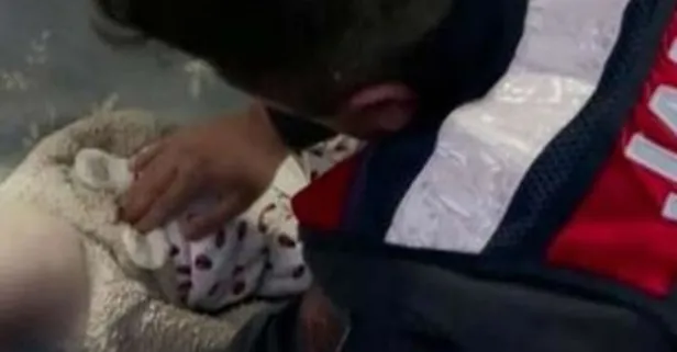 ’Kalp’ten kurtuluş! Uzman Çavuş kalbi duran bebeği hayata döndürdü