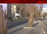 Ankara'da "heykel için ağaçlar katledildi" iddiası