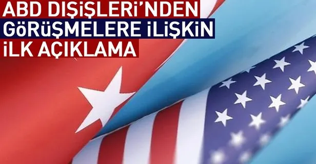 Son dakika... ABD’den Türk heyetiyle yapılan görüşme sonrası ilk açıklama