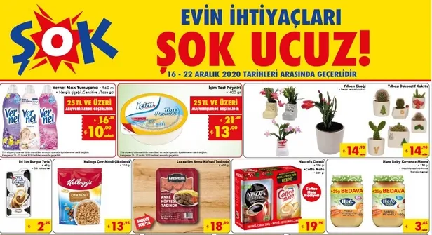 ŞOK aktüel ürünler kataloğu 16-22 Aralık 2020! ŞOK haftanın fırsatlarında bu hafta neler var?-2